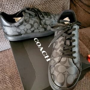 Men's Leather Coach shoes size 12